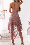 Joskaa Sexy Lace Patchwork Mid Calf Dress