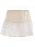 Joskka Low Waist Pleated Tennis Skirts Women 2023 Summer Y2k Clothes Solid Slim Casual Elegant A Line Black Shorts Skirt Female