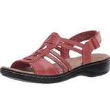 JOSKAA Women New Flat Casual Open Toe Beach Sandals Women's Low Heel Shoes Wedges Woman Summer Footwear