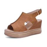 JOSKAA Sandals Women Wedges Shoes High Heels Sandals Summer Women shoes Platform