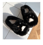 2022 Winter Women Slipper Cat Claw Cotton Home Slippers Warm And Non Slip Indoor Household Plush Slipper For Female