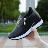 Joskaa New Women Wedges Casual Shoes Woman Height Increasing Breathable Women Sneakers Flats Trainers Shoes Platform Sneakers W38