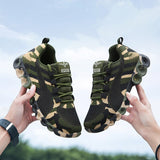 Joskaa Camouflage Fashion Sneakers Women Breathable Casual Shoes Men Army Green Trainers Plus Size 35-44 Lover Shoes