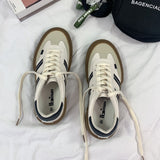 2023 Woman Classic Sneakers Women Leather Retro Low Cut Lace -up Casual Women Sneakers
