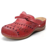 Joskaa Summer Women's Slippers 2022 Vintage Roman Woman Shoes Casual Wedge Platform Sandals Hollow Comfort Beach Shoe Female Flip Flops