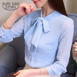 Christmas Gift fashion woman blouses 2021 spring women blouse shirt long sleeve women shirts office work wear womens tops and blouses 1146 50