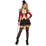 Halloween Joskaa Circus Performance Stage Suit Wild Animal Trainer Cosplay Costume Carnival Purim Masquerade Couple Party Dress