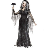Halloween Joskaa Halloween Costume Medieval Day Of The Dead Gothic Witch Women Scary Zombie Vampire Horror Spooky Ghost Bride Sexy Dress