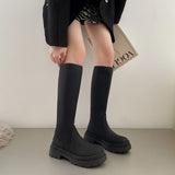 Halloween Joskaa Classic Long Boots  Autumn New Style Increase All-Match Thin Knight Boots Women Ins Super Hot Women Shoes
