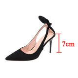 Plus Size 35-45 Ladies High Heels Shoes Sexy Pointed Toe Women Pumps Sandals 12Cm Stiletto Heel Wedding Party Shoes Woman