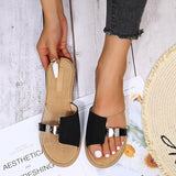 Joskaa 2022 New Sandals Shoes Flip Flops Shallow Open Toe Summer Fashion Women Outdoor Beach Beach Designer   Platform Female Shoes