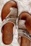JOSKAA 2024 Fashion Woman shoes girls shoesToepost Flat Slippers